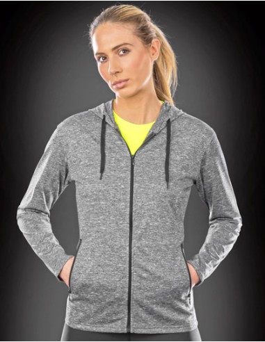SPI-S277F-Womens Hooded Tee-Jacket